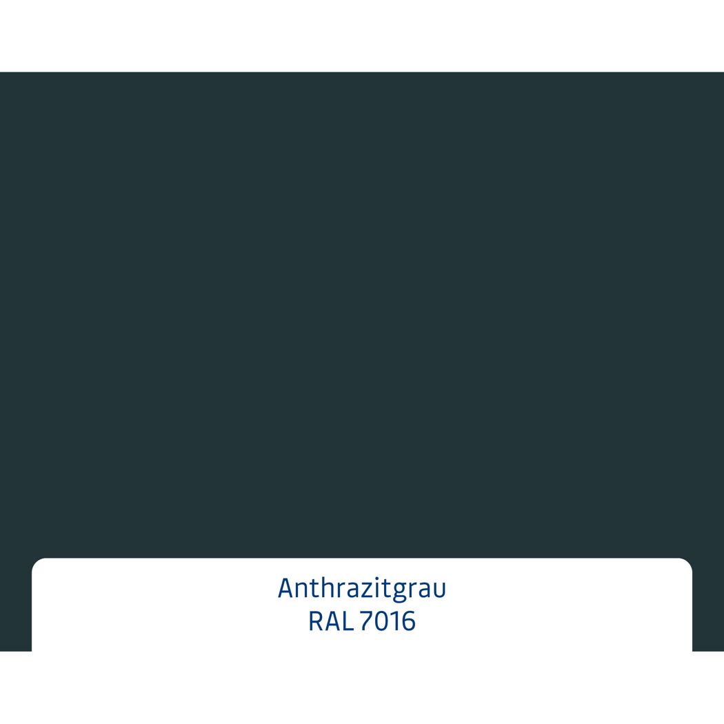 Alu-Stahlhaustür 'ISOPRO Secur IPS 770S' anthrazitgrau links 110 x 210 cm
