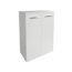 Midischrank 'B.Style' 60,2 x 82,6 x 32 cm weiß mit Wäschekorb