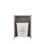Midischrank 'Luxor' 60,2 x 82,6 x 32 cm Steinesche mit Wäschekorb