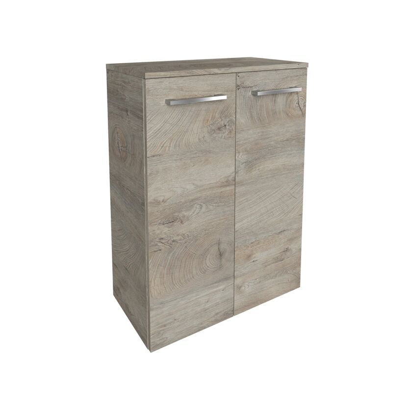 Midischrank 'B.Style' 60,2 x 82,6 x 32 cm Nature Oak mit Wäschekorb