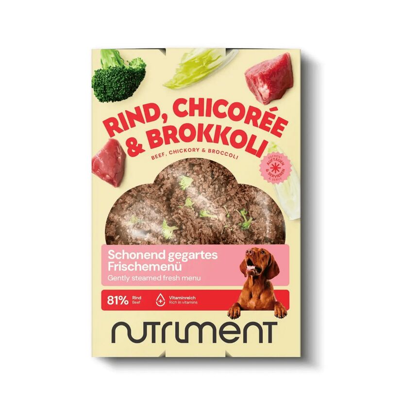 Hundenassfutter 'Frischemenü' Rind 400 g
