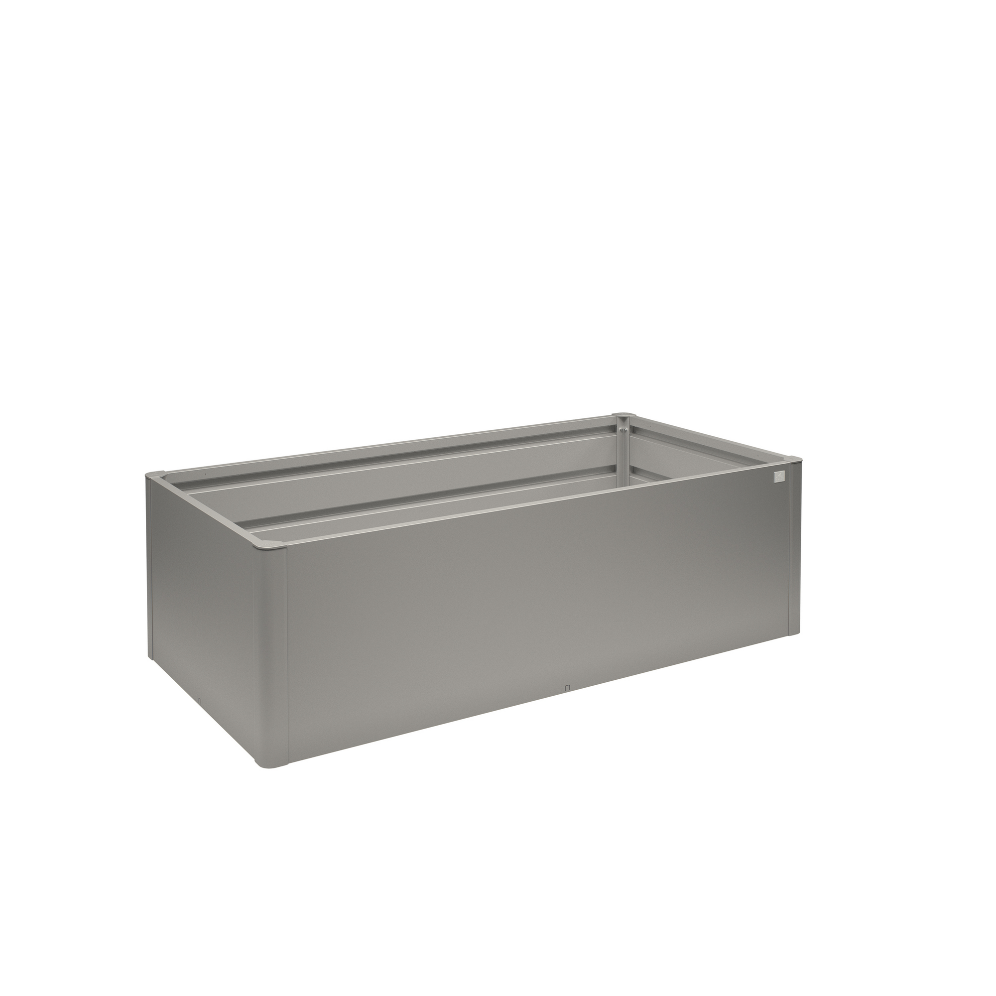 Hochbeet 'HochBeet' midi 2 x 1 m quarzgrau-metallic