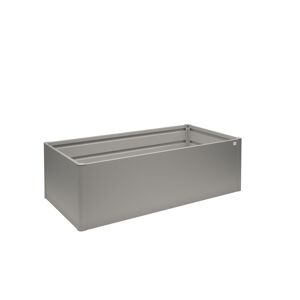 Hochbeet 'HochBeet' midi 2 x 1 m quarzgrau-metallic