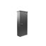 Terrassenschrank 'Julia' S high 77,7 x 180,9 x 40,9 cm dunkelgrau-metallic