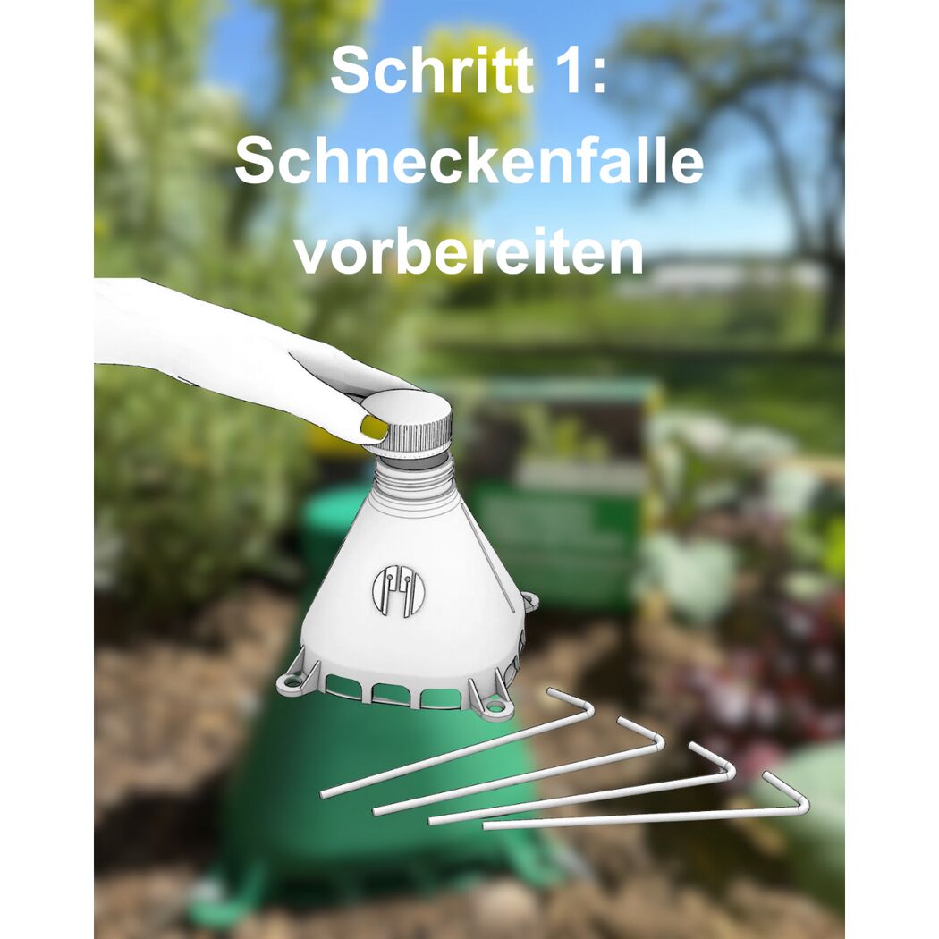 Schneckenfalle 2 Stück