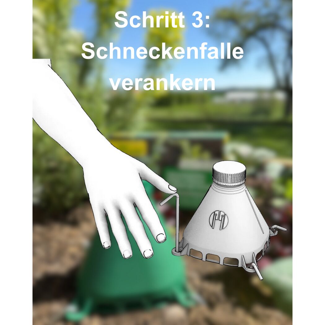 Schneckenfalle 2 Stück