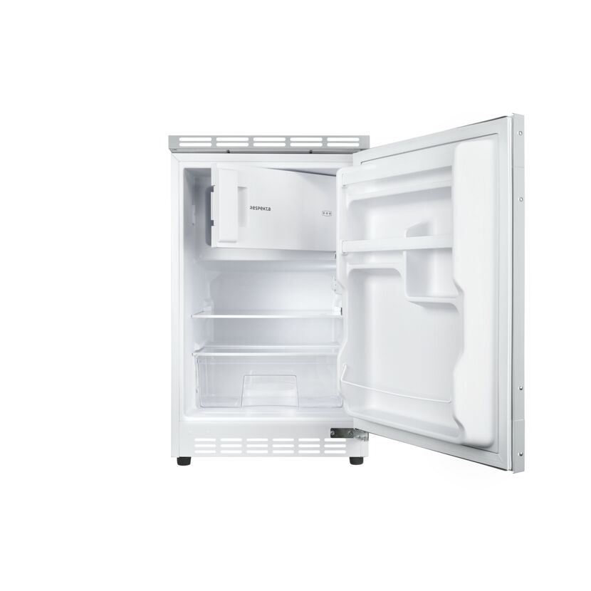 Küchenzeile mit E-Geräten 'Ingrid' weiß/graueiche 150 cm