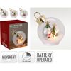 LED-Christbaumkugel Ø 15 cm 3 Designs sortiert