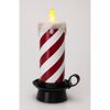 LED-Kerze Zuckerstange 1 LED 15 x 29 cm