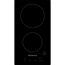 Küchenzeile 'Oliver' mit E-Geräten schwarz/grau 235 cm