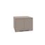 Aufsatzschrank grau 65 x 48 x 65,1 cm