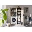 Aufsatzschrank grau 65 x 50,2 x 65,1 cm