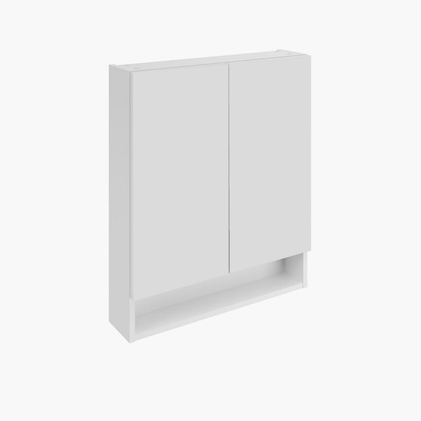 Hängeschrank weiß 60 x 71,8 x 15,4 cm