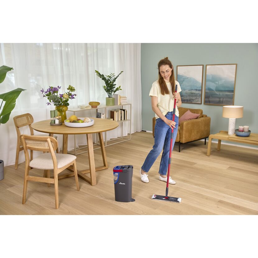 Vileda 'H2PrO' Flachwischer-Set 3-teilig