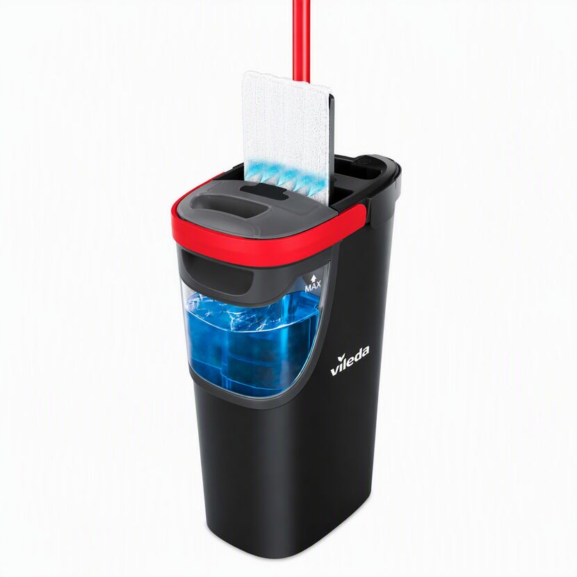 Vileda 'H2PrO' Flachwischer-Set 3-teilig