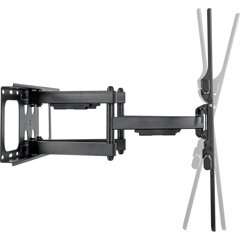 TV-Wandhalter bis 90 Zoll für 75 kg neigbar schwarz