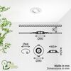 LED-Einbauleuchte 'Kulana' Ø 9 x 2,4 cm neutralweiß 6 W 1080 lm