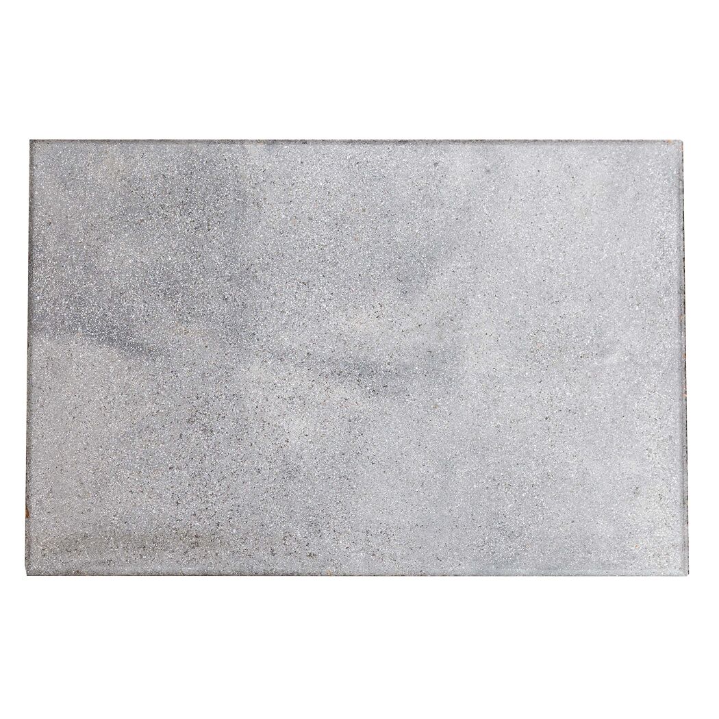 Terrassenplatte 'T-Court Protect' weiß/schwarz 60 x 40 x 4 cm