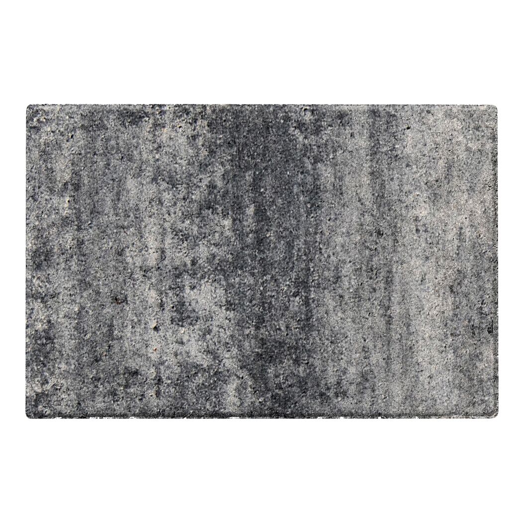 Pflasterstein 'T-Place Fashion' weiß/schwarz 30 x 20 x 6 cm