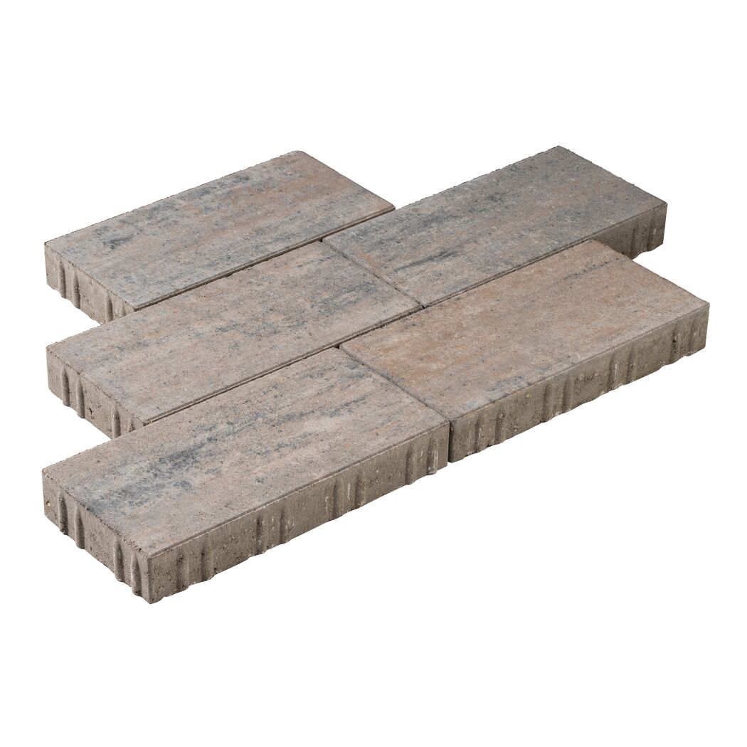 Pflasterstein 'T-Place Fashion' muschelkalkfarben 40 x 20 x 6 cm