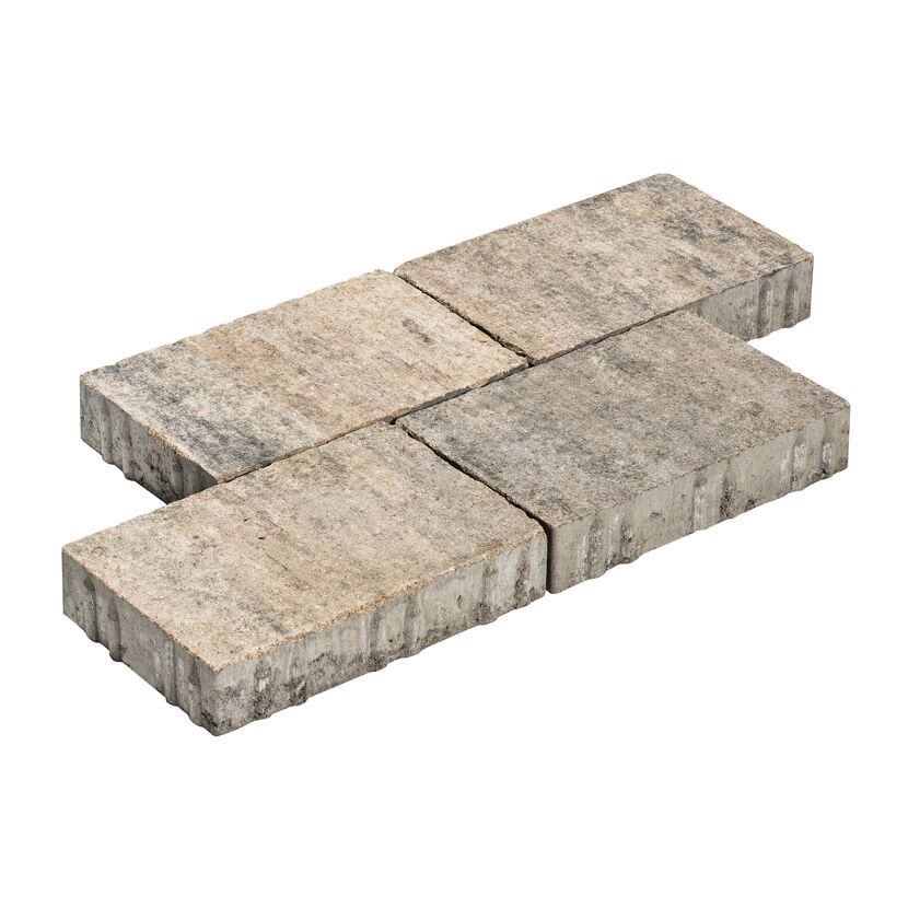 Pflasterstein 'T-Place Fashion' muschelkalkfarben 30 x 20 x 6 cm