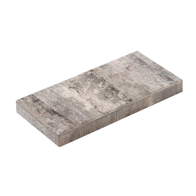 Terrassenplatte 'T-Court Solid' greige 40 x 20 x 4 cm