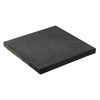 Terrassenplatte 'T-Court Solid' anthrazit 50 x 50 x 4 cm