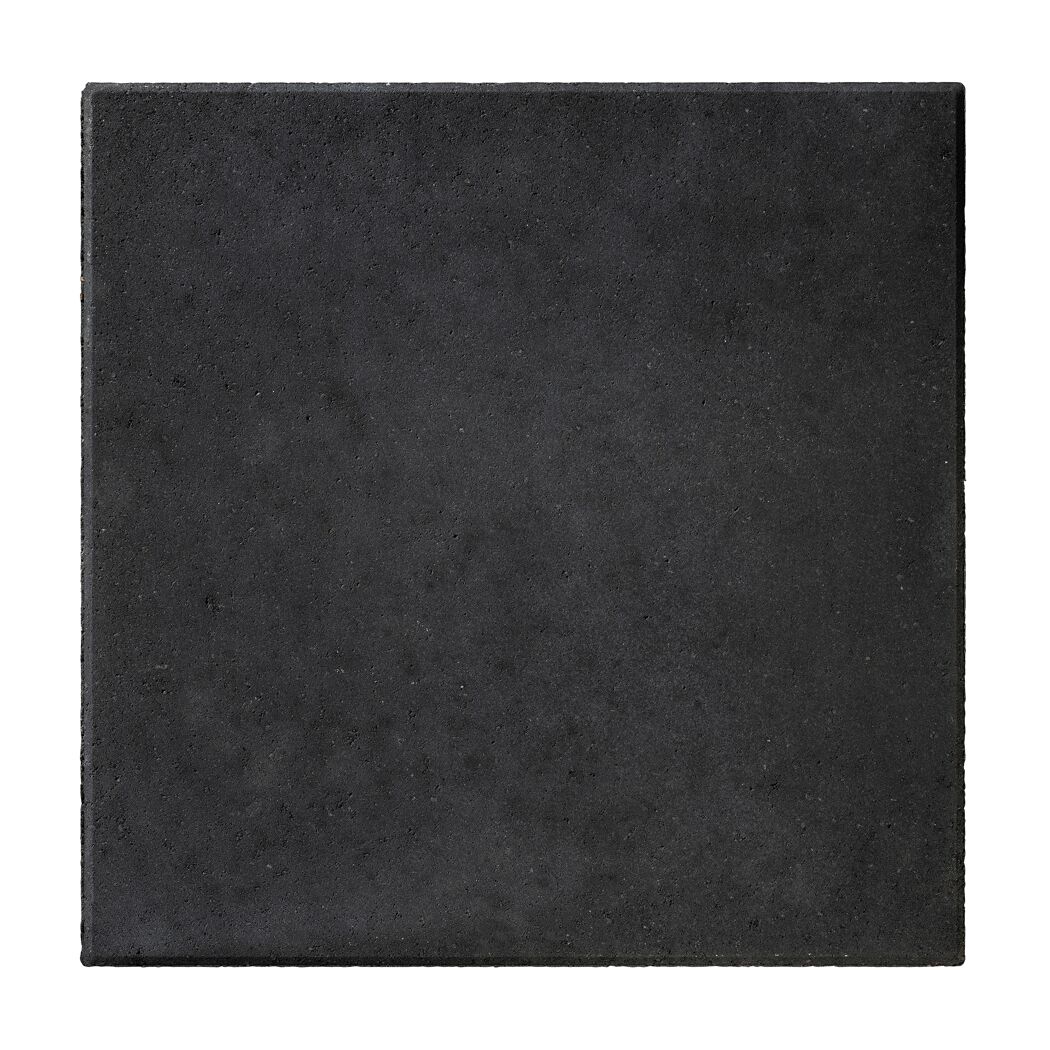 Terrassenplatte 'T-Court Solid' anthrazit 50 x 50 x 4 cm