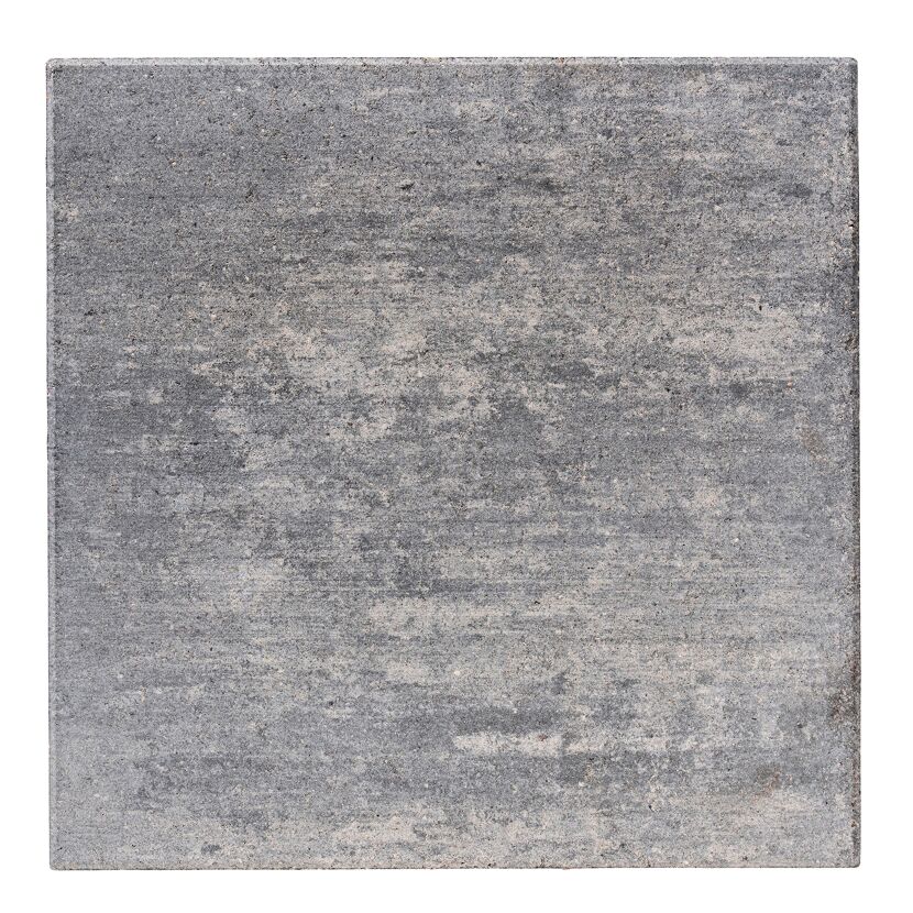 Terrassenplatte 'T-Court Solid' graphitfarben 60 x 60 x 4 cm