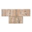 Terrassenplatte 'T-Court Solid' muschelkalkfarben 40 x 20 x 4 cm