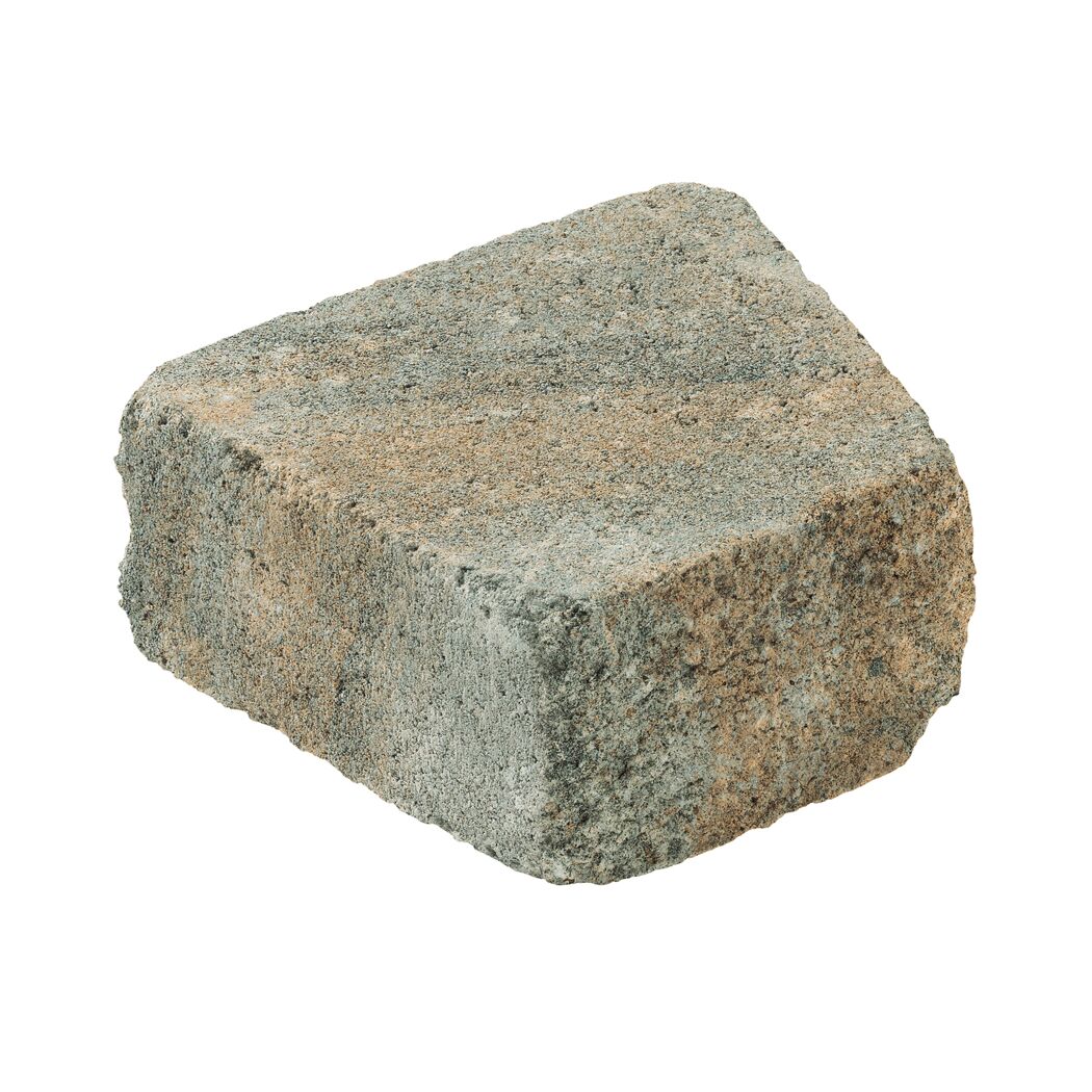 Mauerstein 'T-Wall Rustic' muschelkalkfarben
