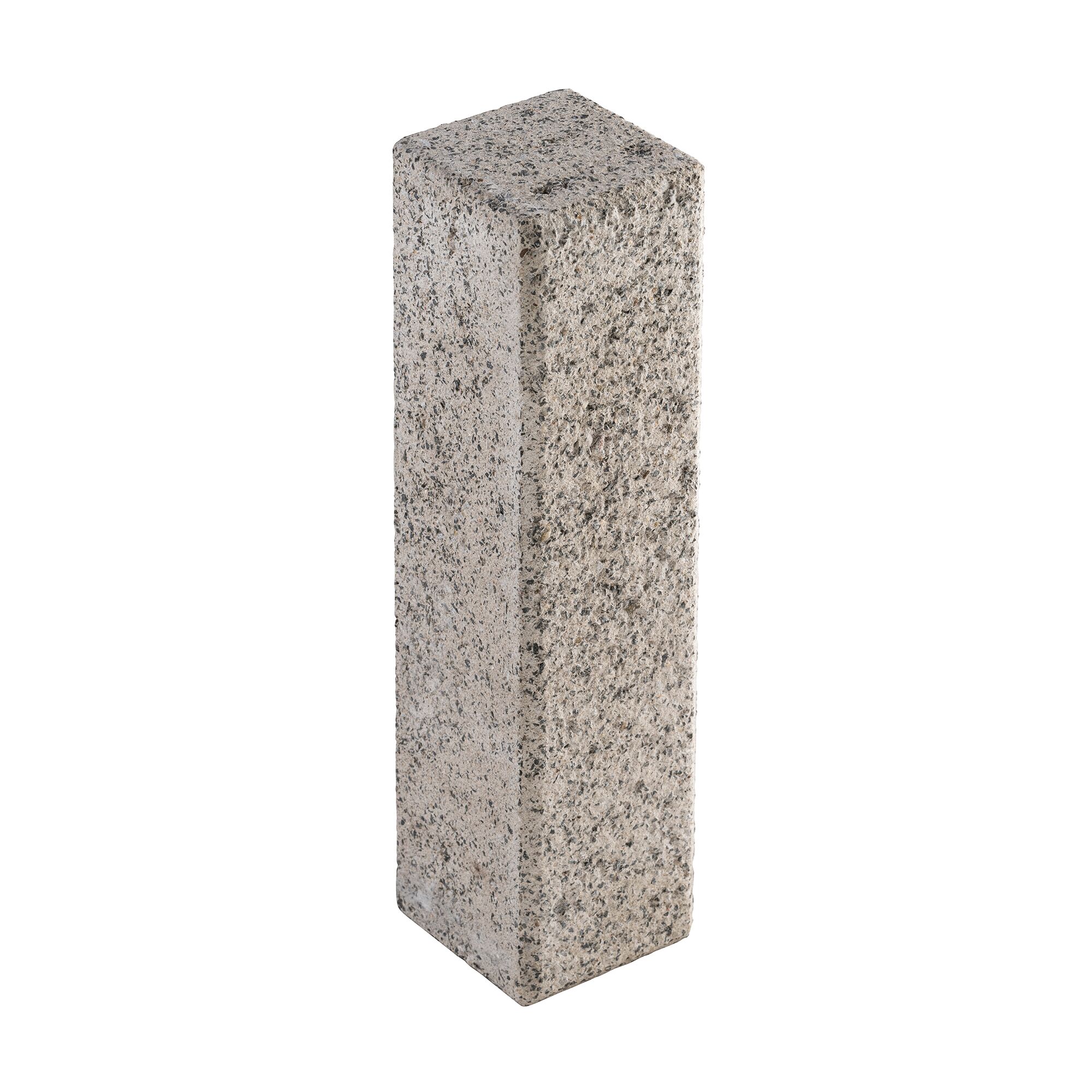 Granitfarbener Mauerstein 'T-Wall Shine Pico'