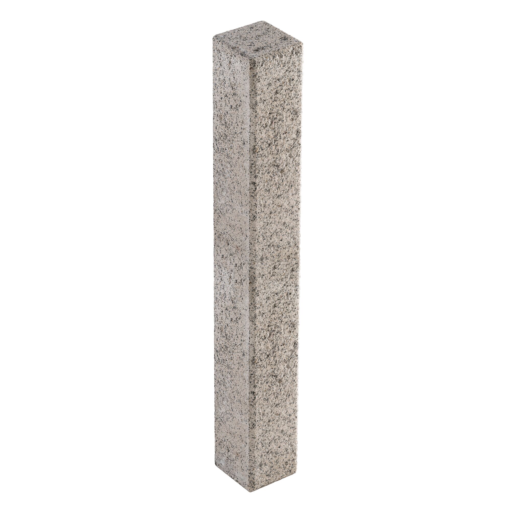 Granitfarbener Mauerstein 'T-Wall Shine Pico'