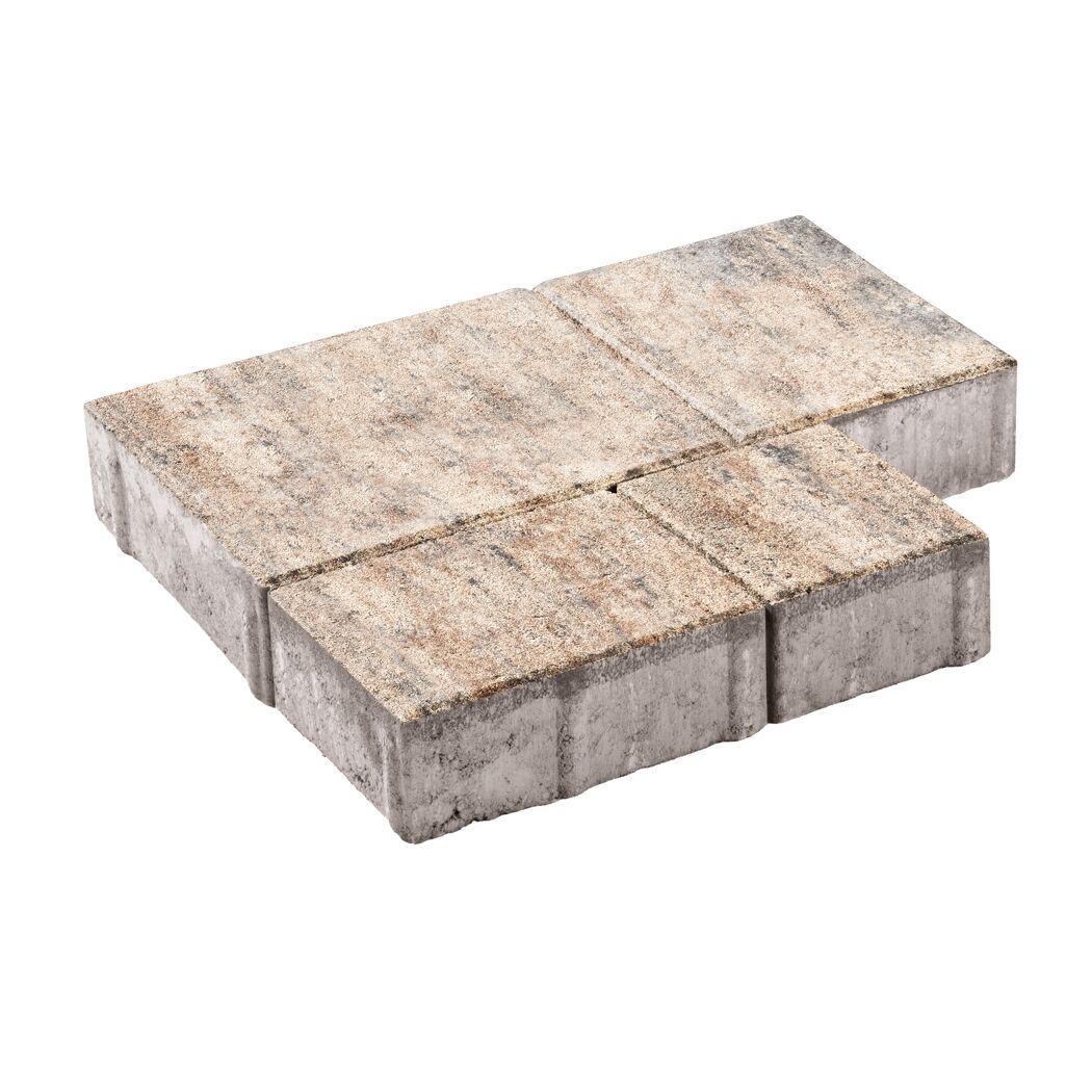 Pflasterstein 'T-Place Broad' muschelkalkfarben mehrformatig
