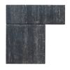 Terrassenplatte 'T-Court Blend' quarzitfarben mehrformatig