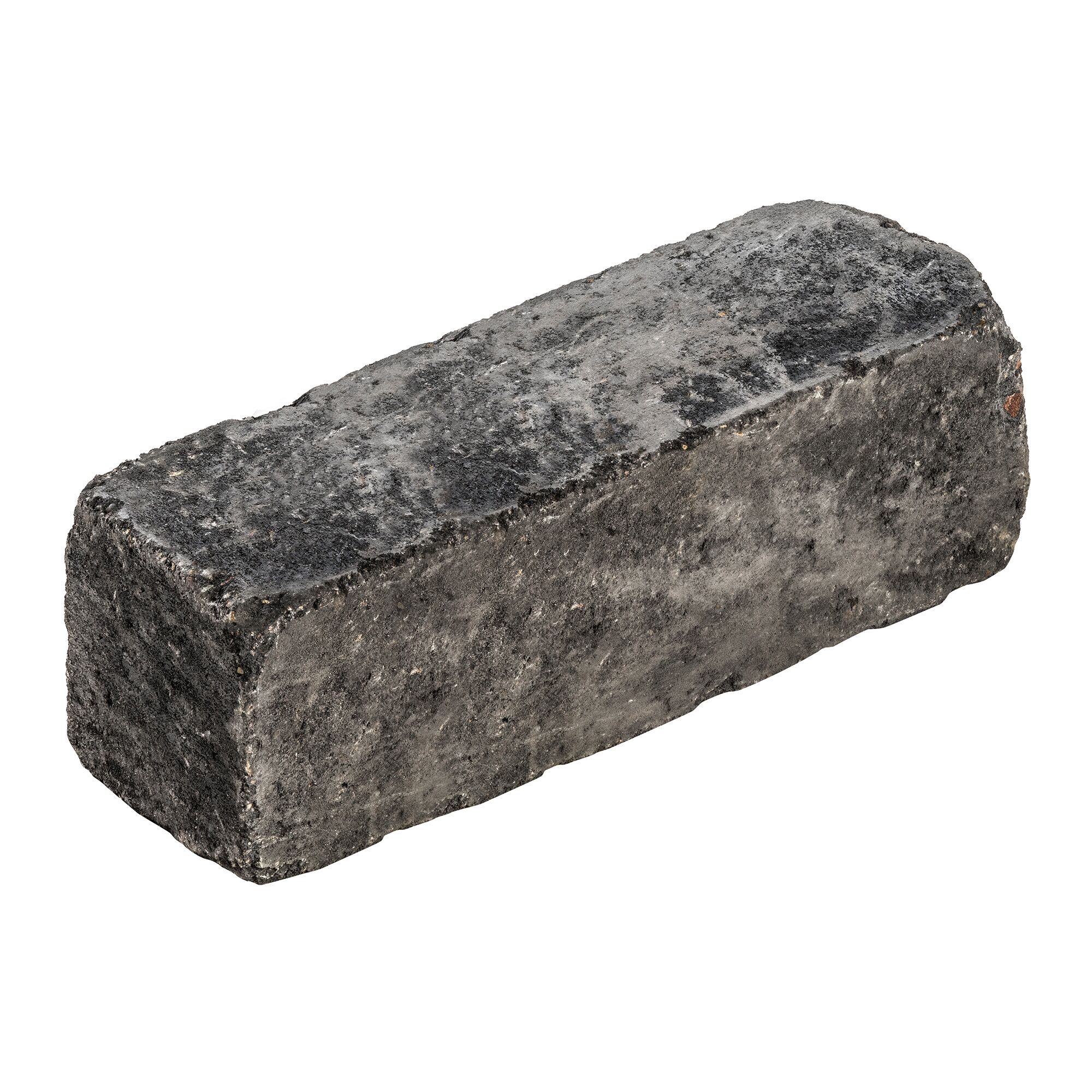Mauerstein 'T-Wall Aged Small' basaltfarben