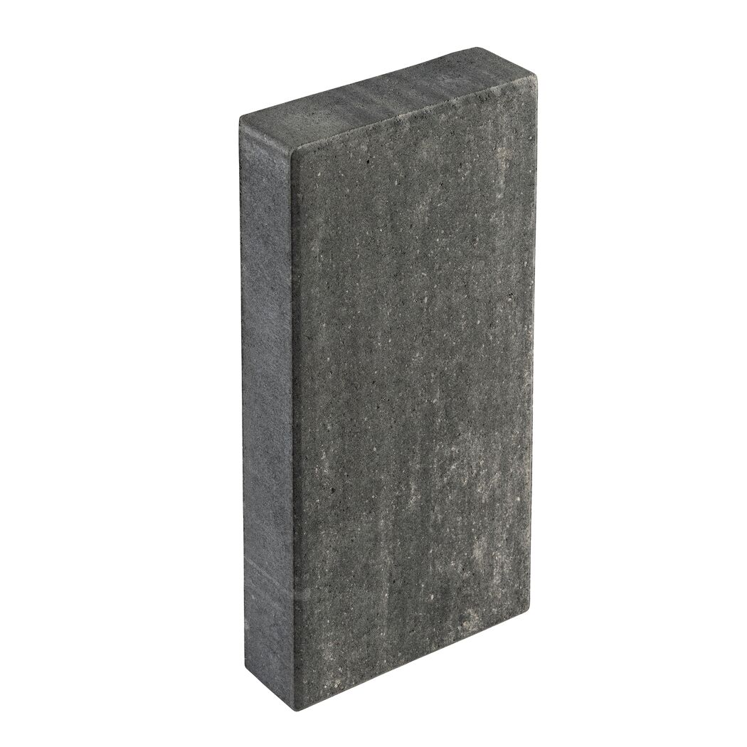Einzelne graphitfarbene Palisade 'T-Gravity Modern'.