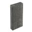 Einzelne graphitfarbene Palisade 'T-Gravity Modern'.