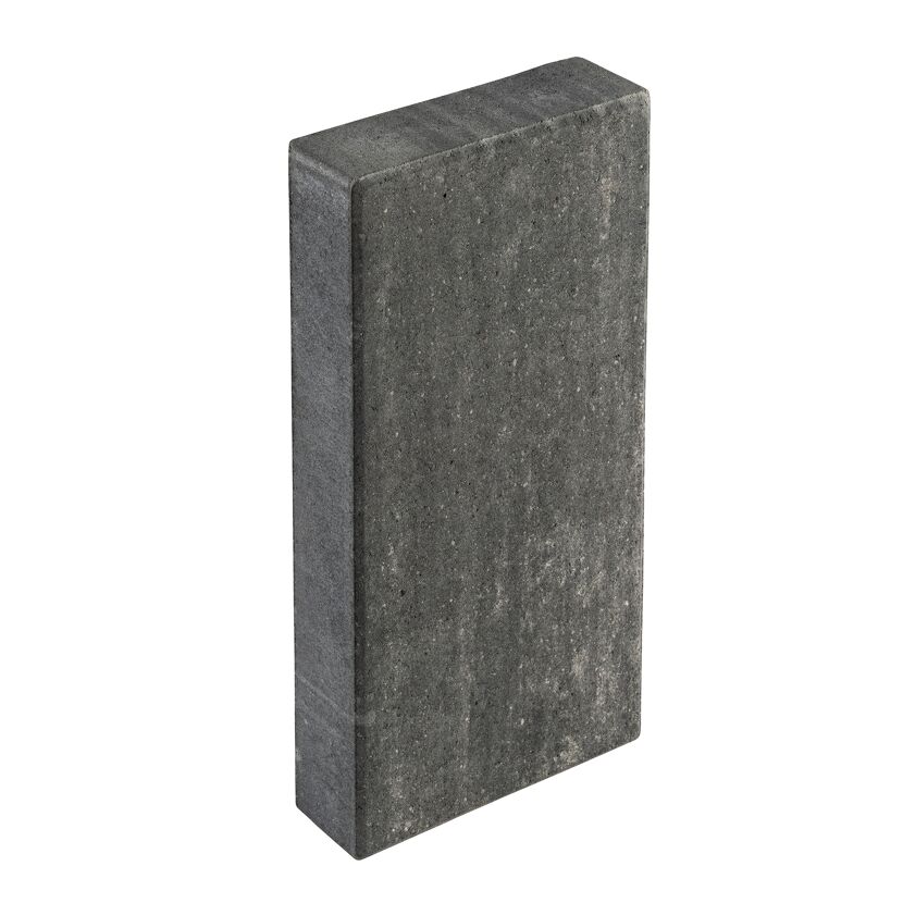Einzelne graphitfarbene Palisade 'T-Gravity Modern'.