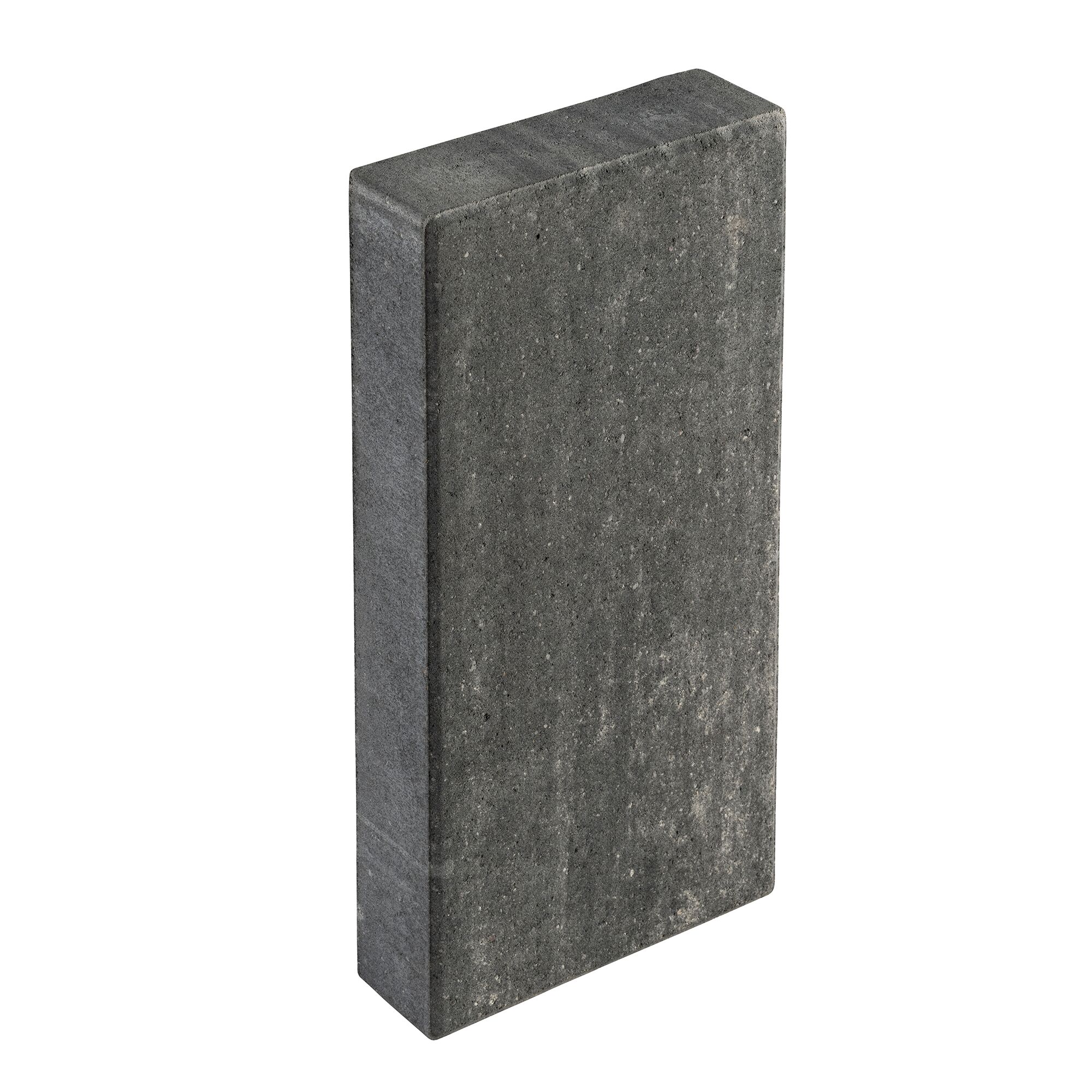Einzelne graphitfarbene Palisade 'T-Gravity Modern'.