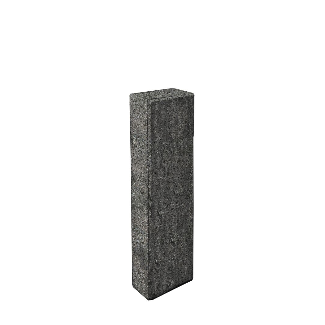 Einzelne Palisade 'T-Gravity Shine' basaltfarben.