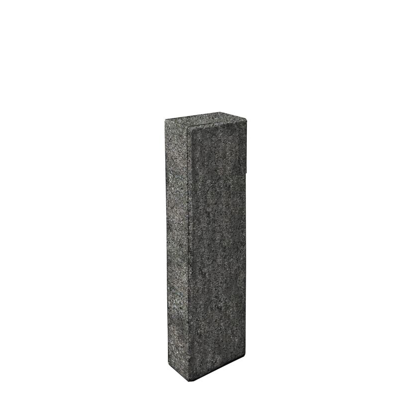 Einzelne Palisade 'T-Gravity Shine' basaltfarben.