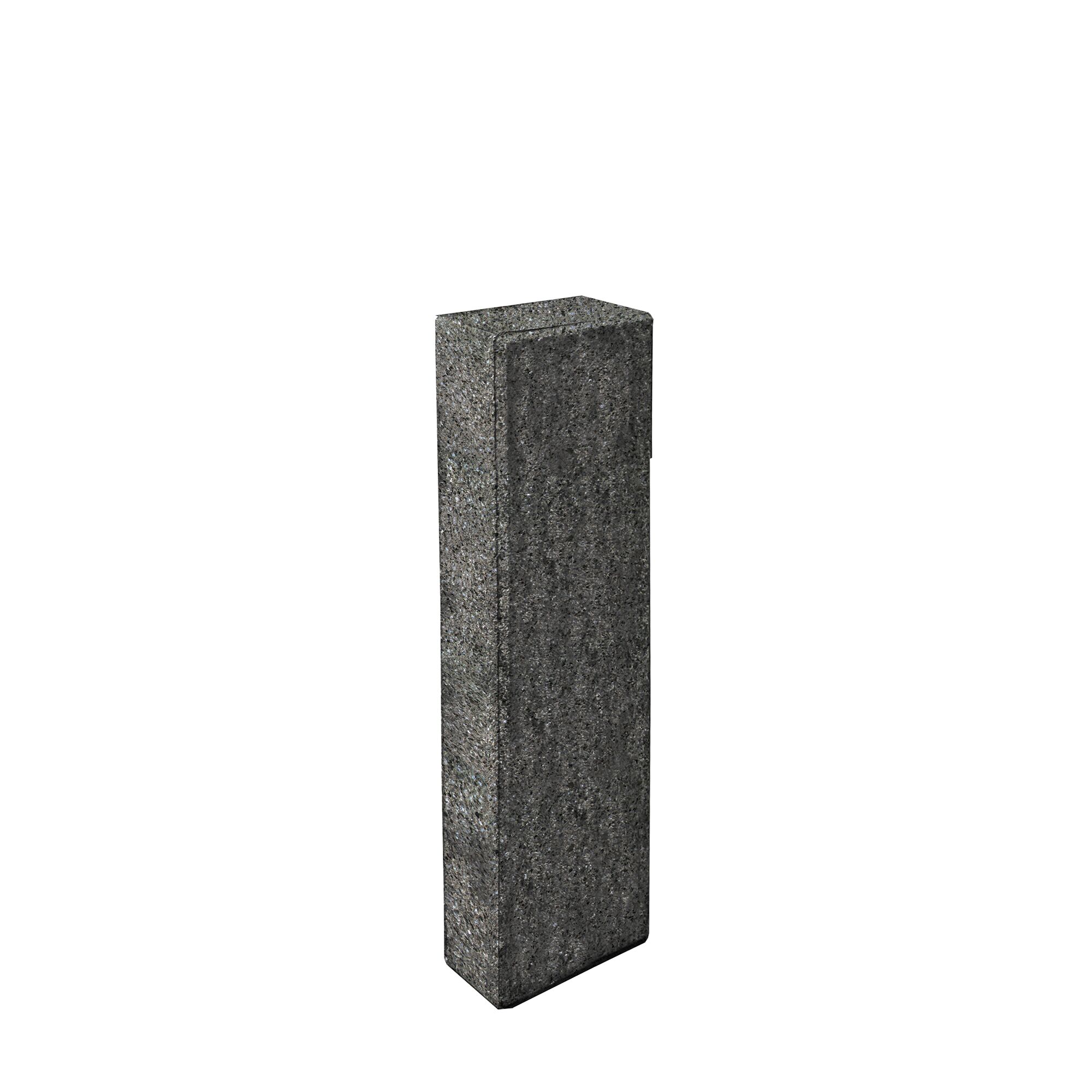 Einzelne Palisade 'T-Gravity Shine' basaltfarben.
