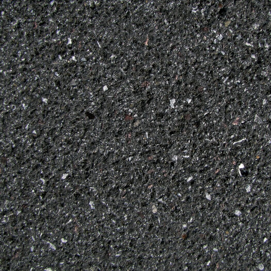 Detailansicht der basaltfarbenen Palisade