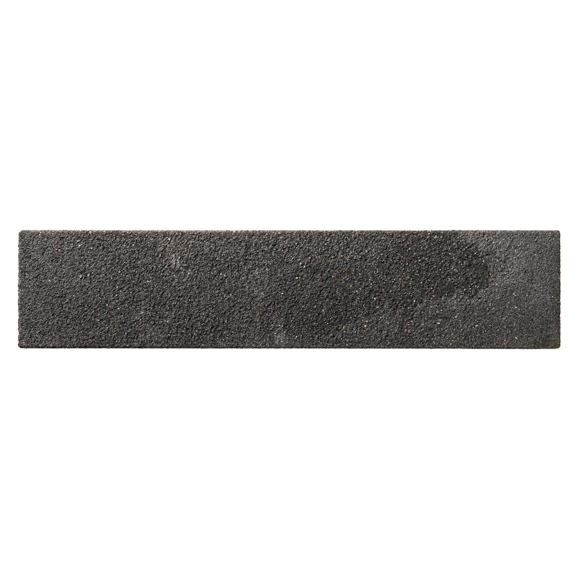 Basaltfarbene Palisade 'T-Gravity Shine' mit rauer Oberfläche.
