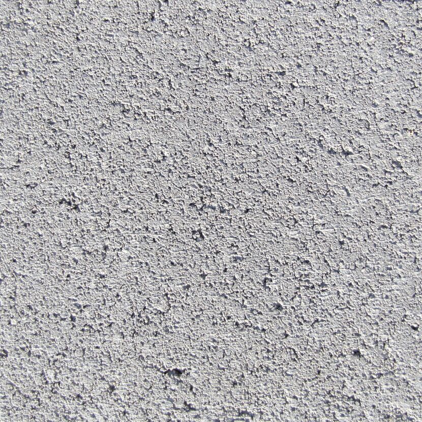 Strukturierte Oberfläche der grauen Palisade 'Mini'.