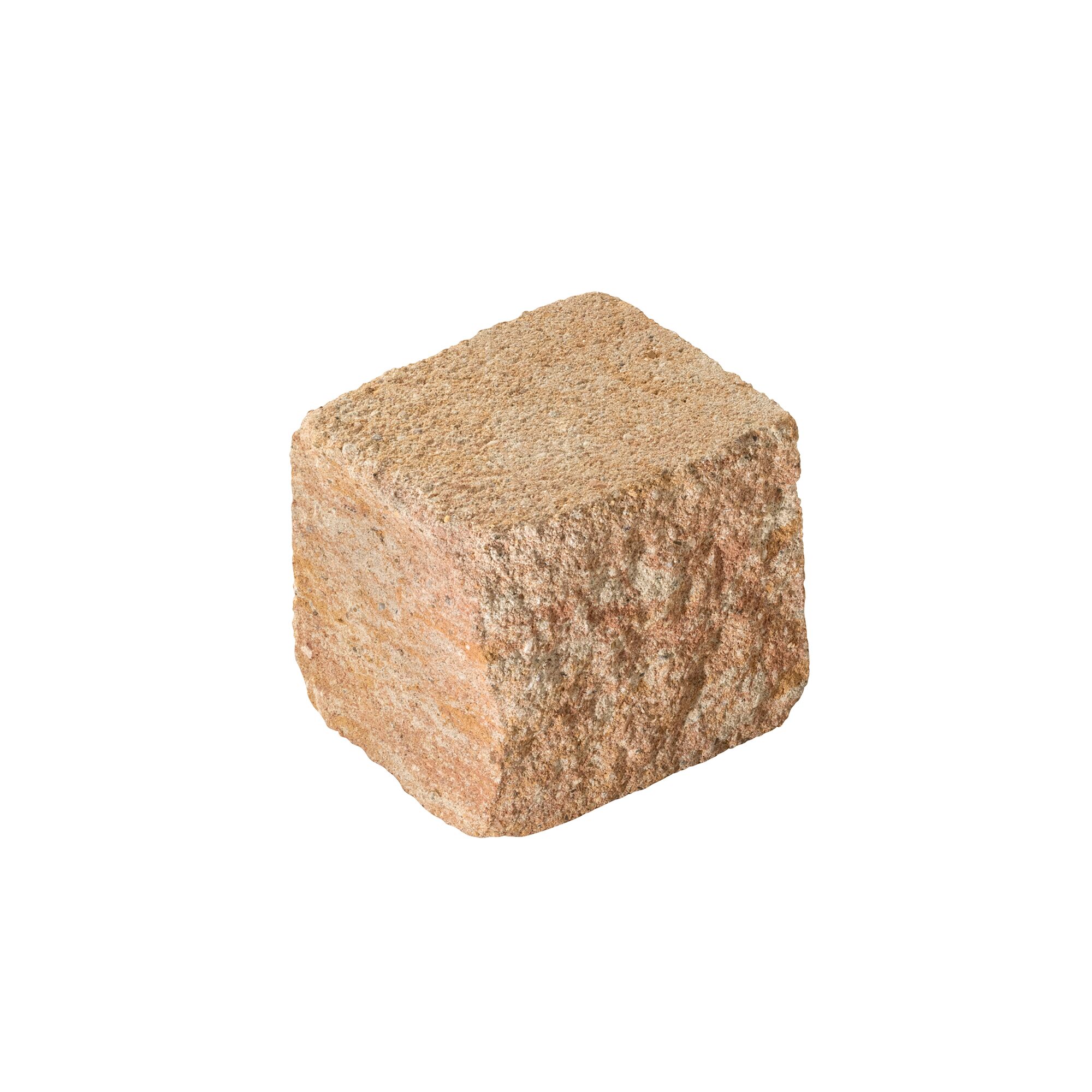 Sandsteinfarbener Mauerstein 'T-Wall Quarry Mini'