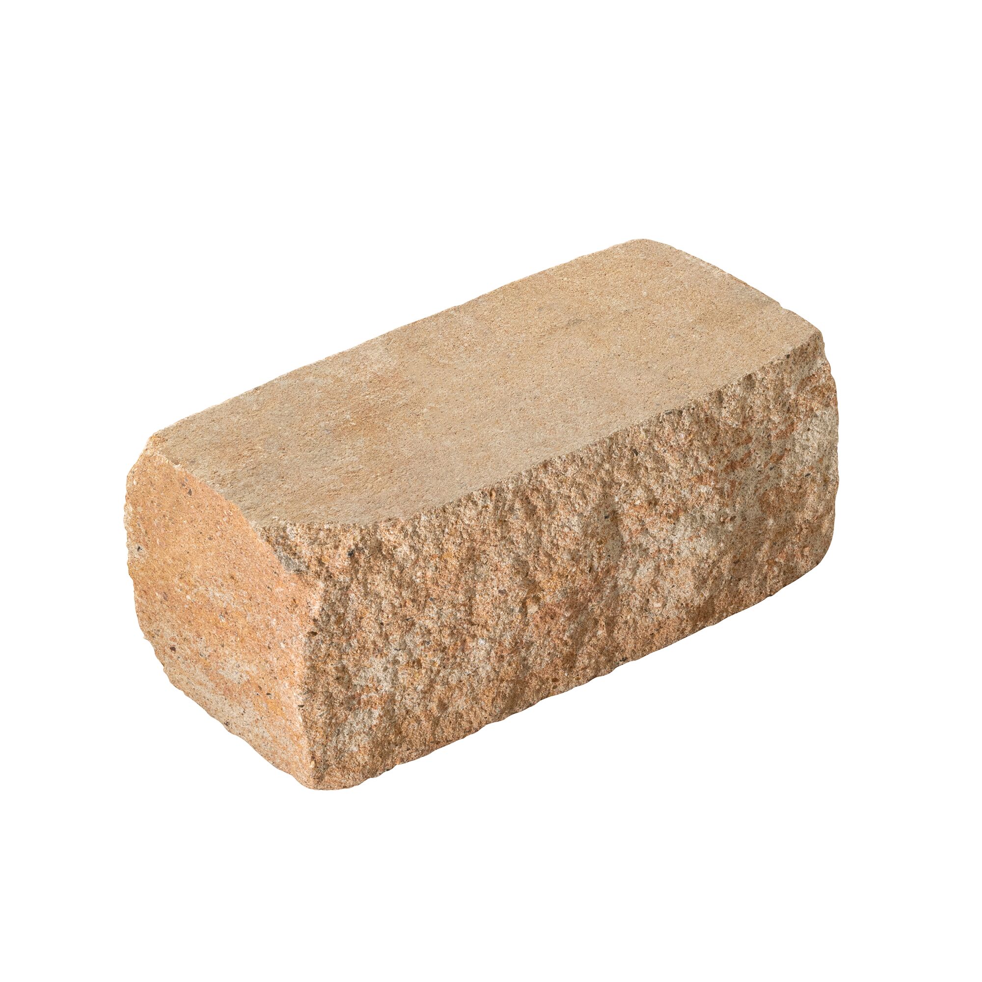 Sandsteinfarbener Mauerstein 'T-Wall Quarry Mini'