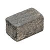 Mauerstein 'T-Wall Quarry Block' weiß/schwarz, freigestellt