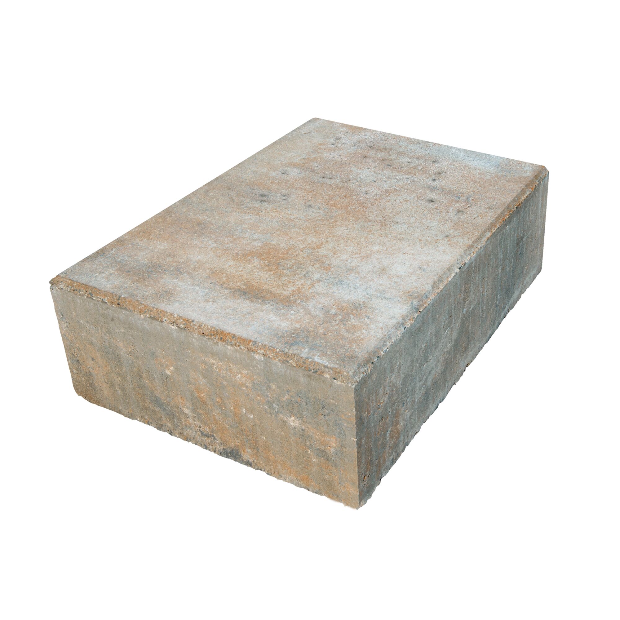 Einzelne muschelkalkfarbene Blockstufe